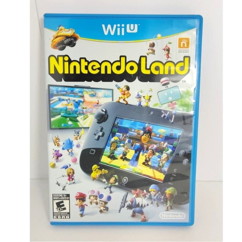 Nintendo Wii U Nintendo Land Video Game Classic Online Play Handheld Cartoon